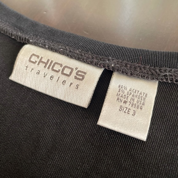 Chico’s (size 3) long sleeve top - Picture 2 of 5